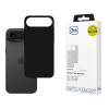 3MK Silicone Case, skirta Apple iPhone Air, juodas