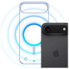 3MK Just20g MagCase dėklas, skirtas Apple iPhone Air, permatomas