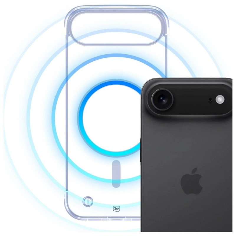 3MK Just20g MagCase dėklas, skirtas Apple iPhone Air, permatomas