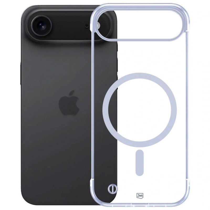 3MK Just20g MagCase dėklas, skirtas Apple iPhone Air, permatomas