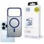 3MK Frosty MagCase Apple iPhone 17 Pro dėklas, mėlynas