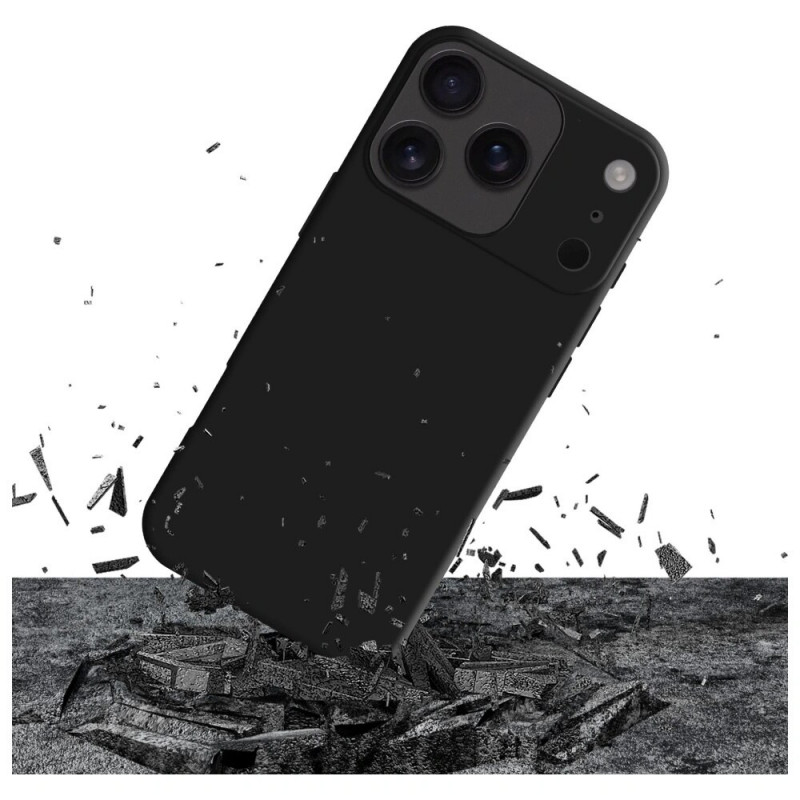 3MK Matt Case Pro dėklas, skirtas Apple iPhone 17 Pro, matte black