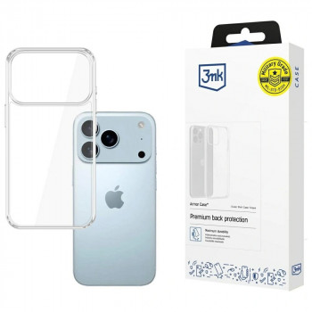 3MK Armor Case, skirta Apple iPhone 17 Pro Max, permatomas