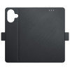 3MK Wallet Case, skirta Apple iPhone 17, juodas