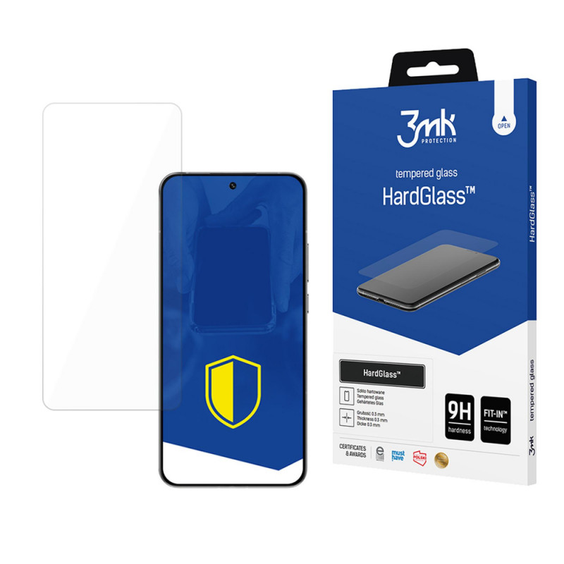 3MK HardGlass grūdintas stiklas, skirtas Oppo Reno 14 Pro