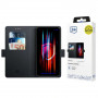 3MK Wallet Case, skirta Apple iPhone Air, juodas