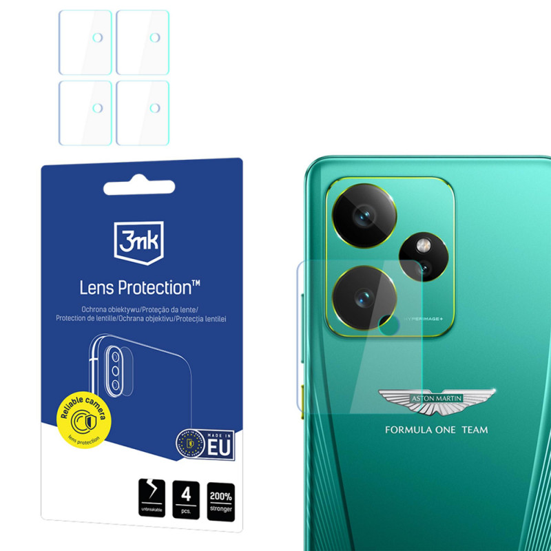 3MK Lens Protection Realme GT 7 fotoaparato objektyvo apsauga (4 vnt.)