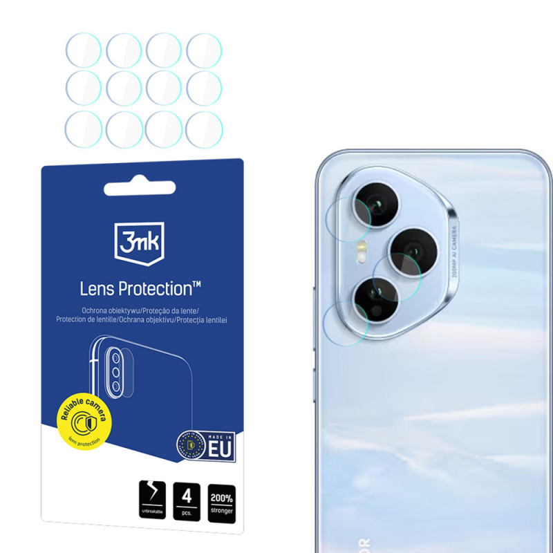 3MK Lens Protection Honor 400 Pro fotoaparato objektyvo apsauga (4 vnt.)