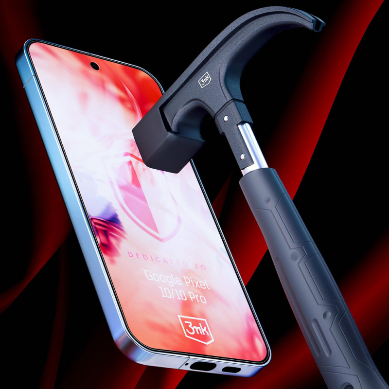 3MK FlexibleGlass Google Pixel 10 / 10 Pro hibridinio stiklo ekrano apsauga