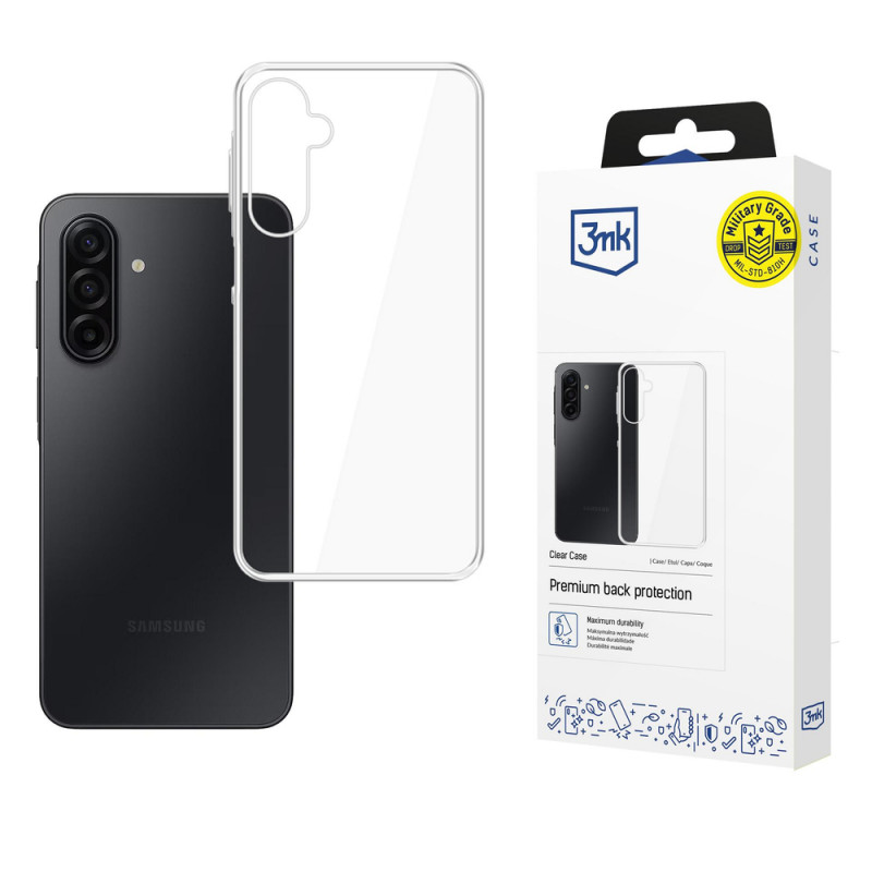 3MK Clear Case, skirta Samsung Galaxy A17 5G, permatomas