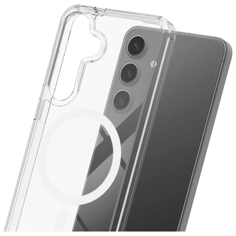 3MK Armor MagCase, skirta Samsung Galaxy S25 FE, permatoma