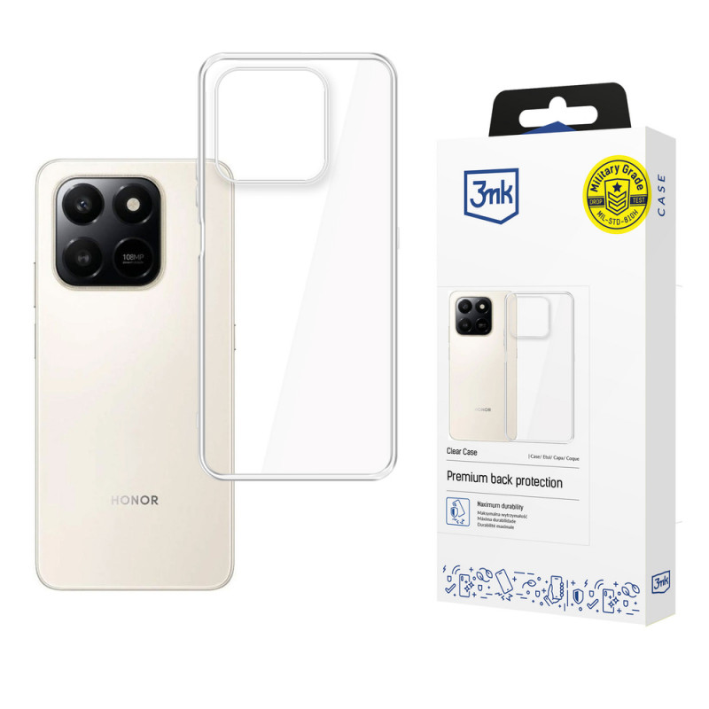 3MK Clear Case, skirta Honor 400 Smart 4G / 5G, permatomas