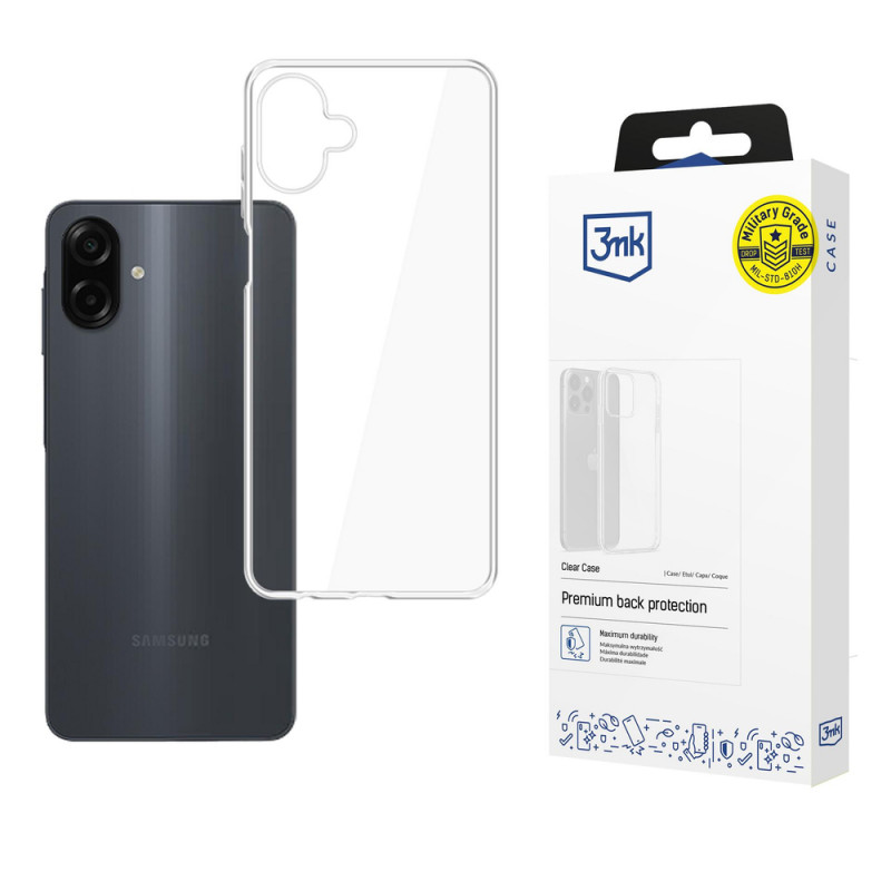 3MK Clear Case, skaidrus, skirtas Samsung Galaxy A07 4G