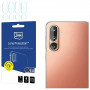 3MK Lens Protection fotoaparato objektyvo apsauga, skirta Samsung Galaxy M36 (4 vnt.)