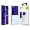 3MK Armor Case, skirta Samsung Galaxy Z Flip7, permatomas