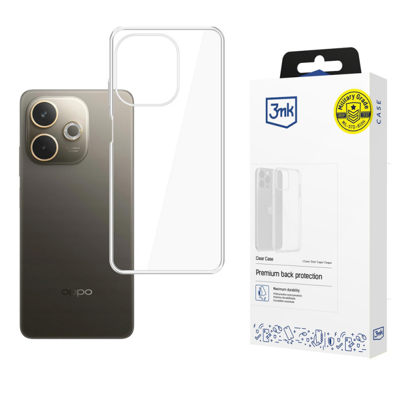 3MK Clear Case, skirta Oppo A5 Pro 5G, permatomas
