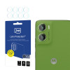 3MK Lens Protection fotoaparato objektyvo apsauga, skirta Motorola Moto G06 / Moto G06 Power (4 vnt.)