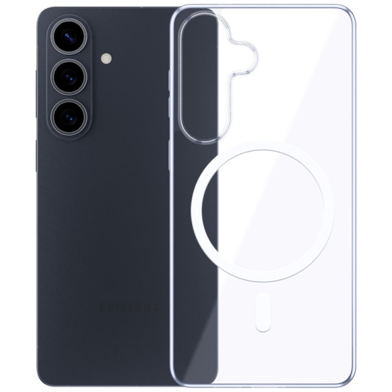 3mk Clear MagCase Samsung Galaxy S26+ apsauginis dėklas, permatomas