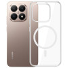 3MK Armor MagCase išmaniojo telefono Xiaomi 15T 5G dėklas, permatomas