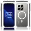 3MK Armor MagCase išmaniojo telefono Xiaomi 15T 5G dėklas, permatomas