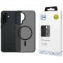 3MK Smoke MagCase Samsung Galaxy A37 išmaniojo telefono dėklas, smoke black