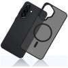 3MK Smoke MagCase Samsung Galaxy A37 išmaniojo telefono dėklas, smoke black