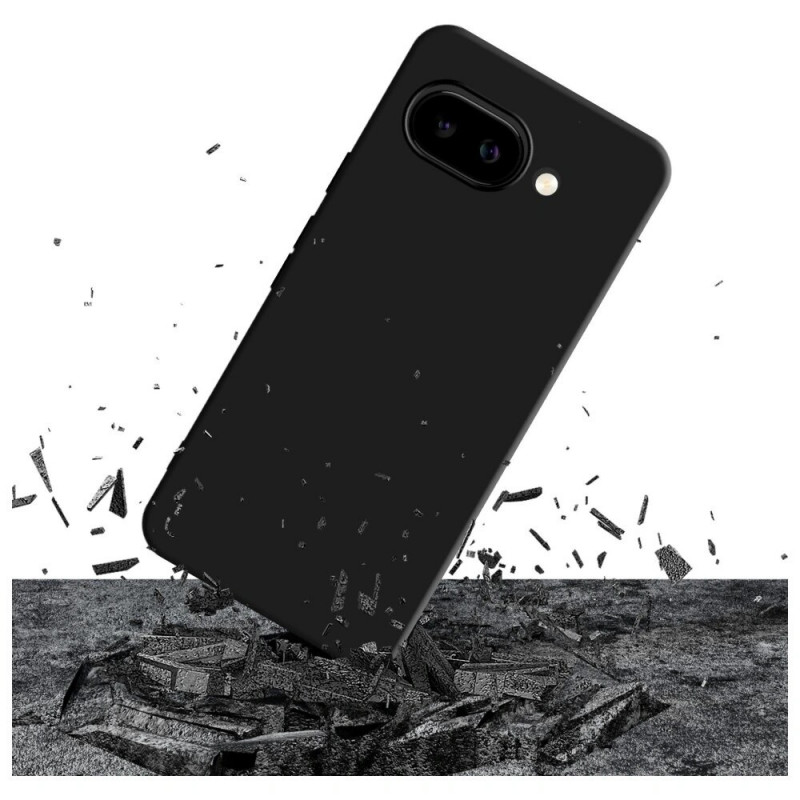 3MK Matt Case Pro Google Pixel 10A išmaniojo telefono dėklas, juodas