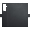 3MK Wallet Case Samsung Galaxy A27 5G išmaniojo telefono dėklas, juodas