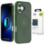3MK Smoke MagCase, skirta Apple iPhone 16 Pro, žalia