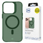 3MK Smoke MagCase, skirta Apple iPhone 16 Pro Max, žalia