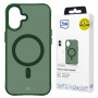 3MK Smoke MagCase, skirta Apple iPhone 16, žalia