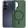 3MK Smoke MagCase, skirta Samsung Galaxy S26+, žalias