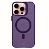 3MK Smoke MagCase, skirta Apple iPhone 16 Pro Max, purpurinė