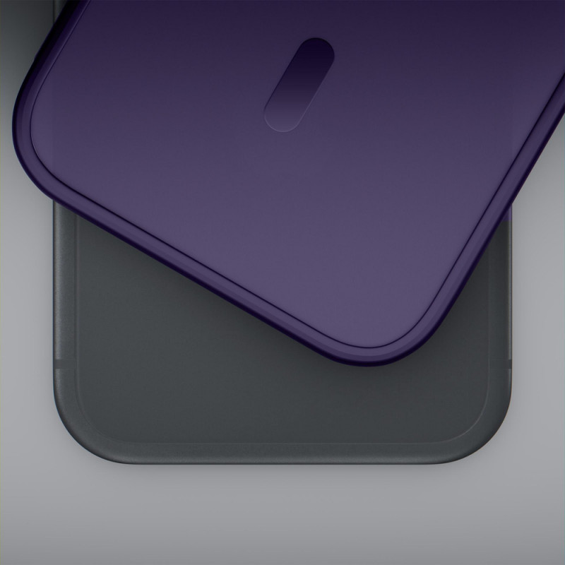 3MK Smoke MagCase, skirta Apple iPhone 16, purpurinė