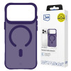 3MK Smoke MagCase, skirta Apple iPhone 17 Pro, purpurinė