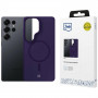 3MK Smoke MagCase, skirta Samsung Galaxy S25 Ultra, purpurinė