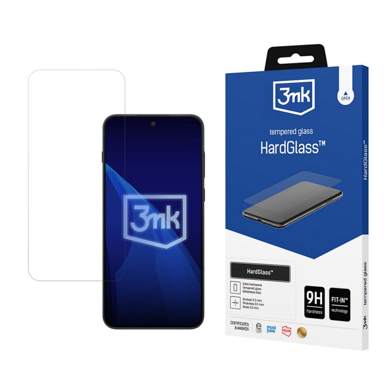 3MK HardGlass OnePlus 15R grūdinto stiklo ekrano apsauga