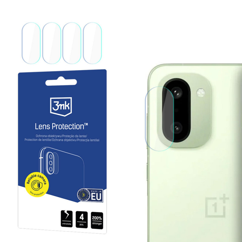 3MK Lens Protection OnePlus 15R fotoaparato objektyvo apsauga (4 vnt.)