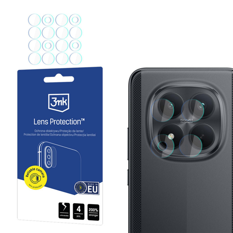 3MK Lens Protection Xiaomi Poco M8 Pro 5G fotoaparato objektyvo apsauga (4 vnt.)