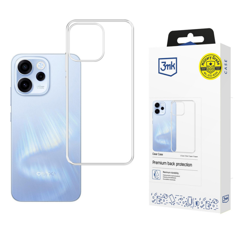 3MK Clear Case, skaidrus, skirtas Oppo Reno 15 5G (CPH2825)