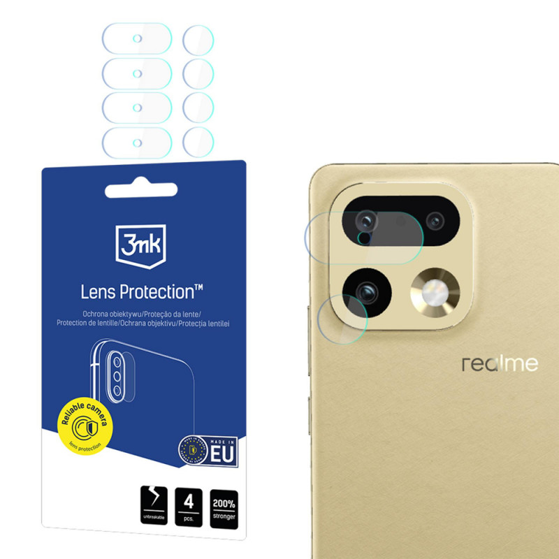 3MK Lens Protection (4 vnt.) skirtas Realme 16 Pro 5G