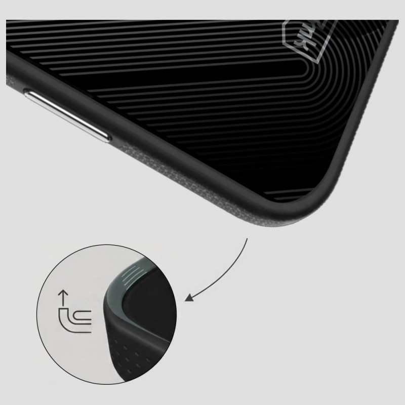 3MK Fortis MagCase Apple iPhone 16 išmaniojo telefono dėklas, juodas
