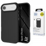 3MK Fortis MagCase Apple iPhone Air išmaniojo telefono dėklas, juodas