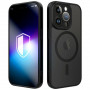 3MK Misty MagCase, skirta Apple iPhone 15 Pro, juodas