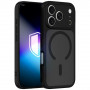 3MK Misty MagCase, skirta Apple iPhone 17 Pro Max, juodas