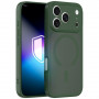 3MK Misty MagCase magnetinis dėklas, skirtas Apple iPhone 17 Pro Max, žalias