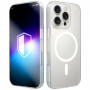 3MK Misty MagCase Apple iPhone 16 Pro išmaniojo telefono dėklas, suderinamas su MagSafe, baltas