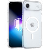 3MK Misty MagCase Apple iPhone Air išmaniojo telefono dėklas, suderinamas su MagSafe, baltas