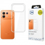 3MK Clear Case Infinix Note 60 Pro išmaniojo telefono dėklas, permatomas