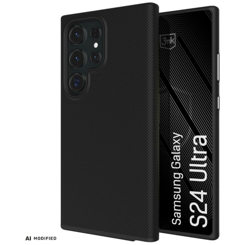 3MK Fortis MagCase Samsung Galaxy S24 Ultra dėklas, juodas